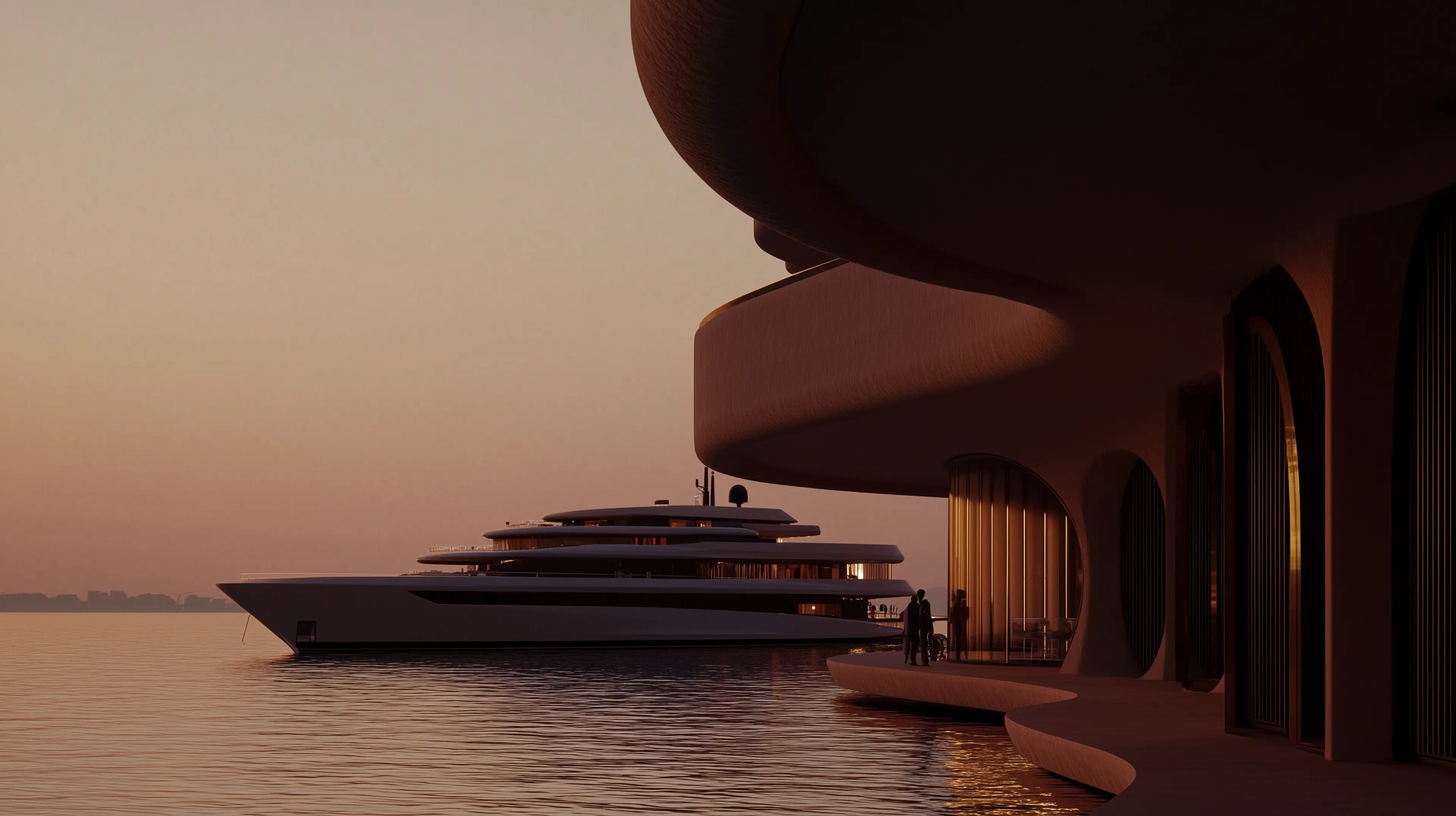 Luxury Yacht midjourney