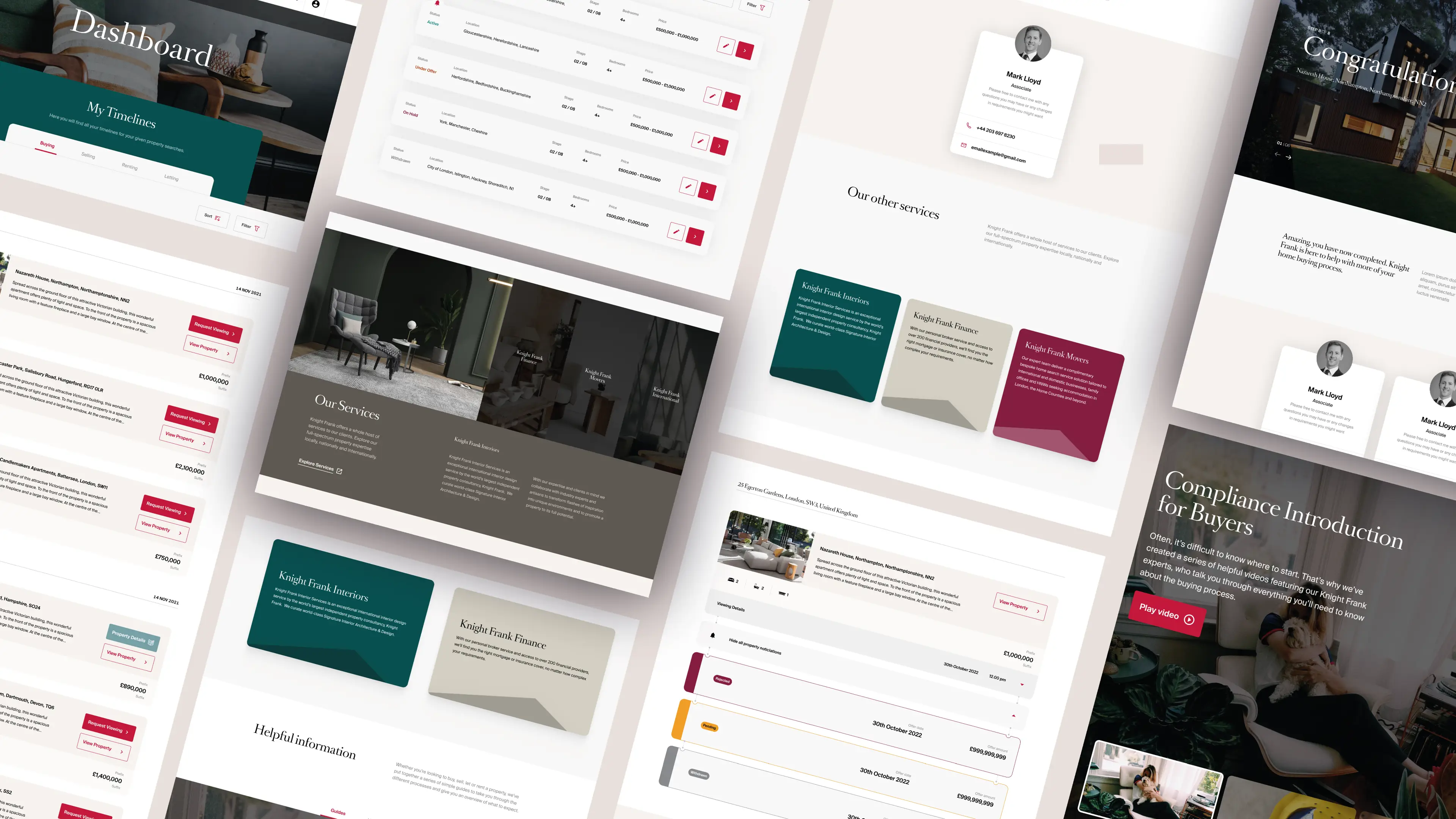 Knight Frank Multiple Screens