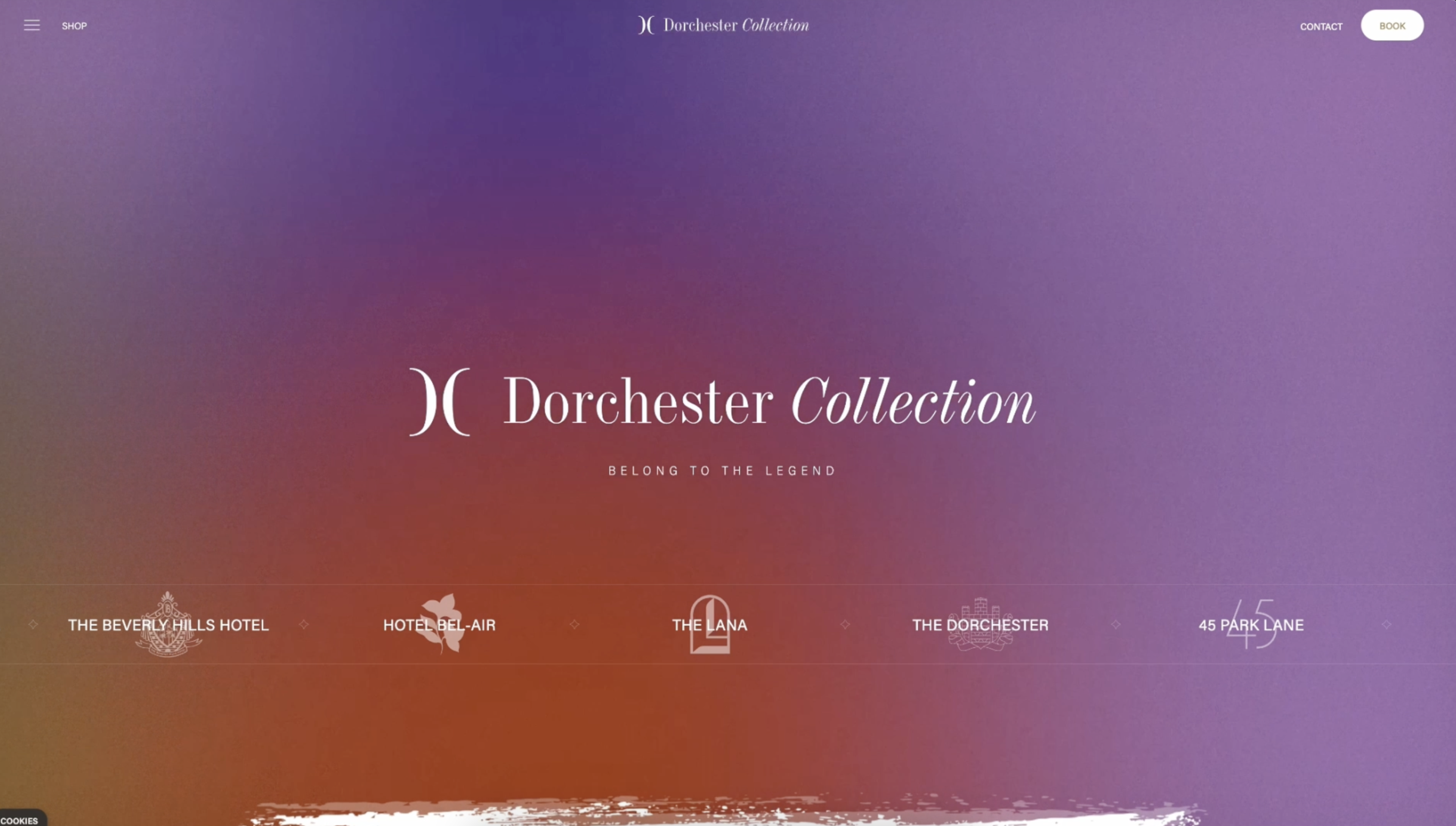 Dorchester Collection Site Relaunch 2023
