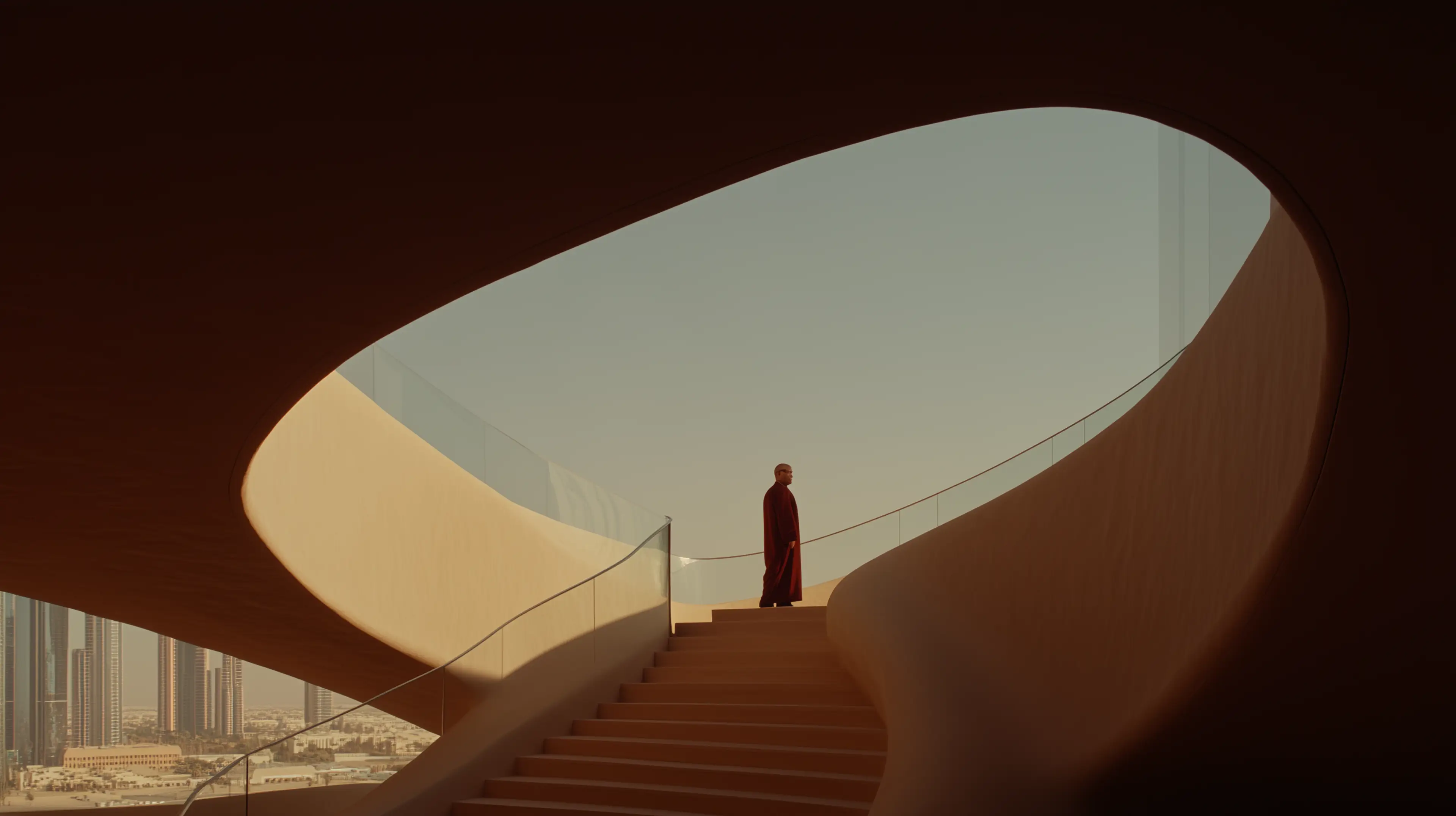Futuristic Staircase The Lana
