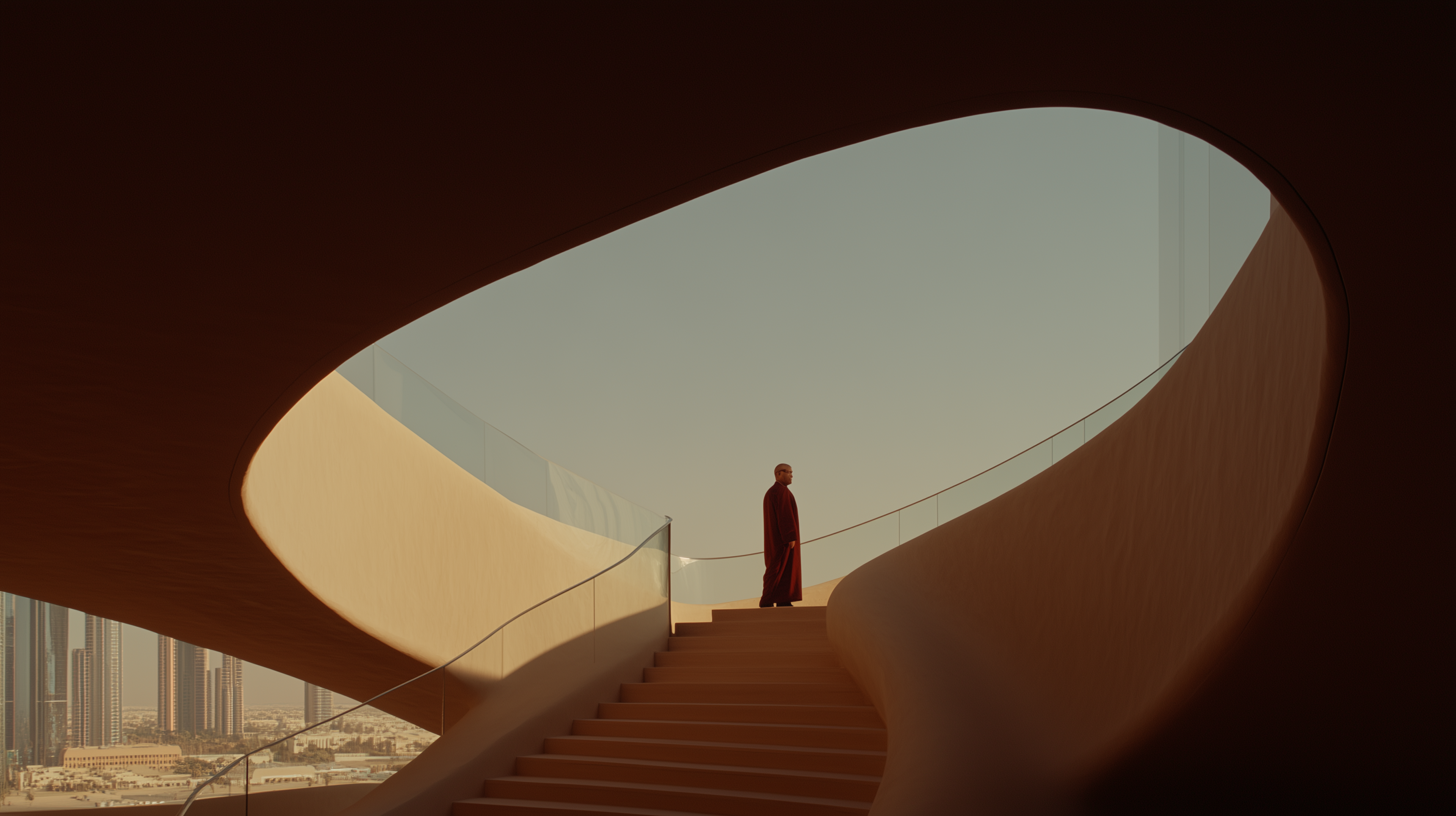 Futuristic Staircase The Lana
