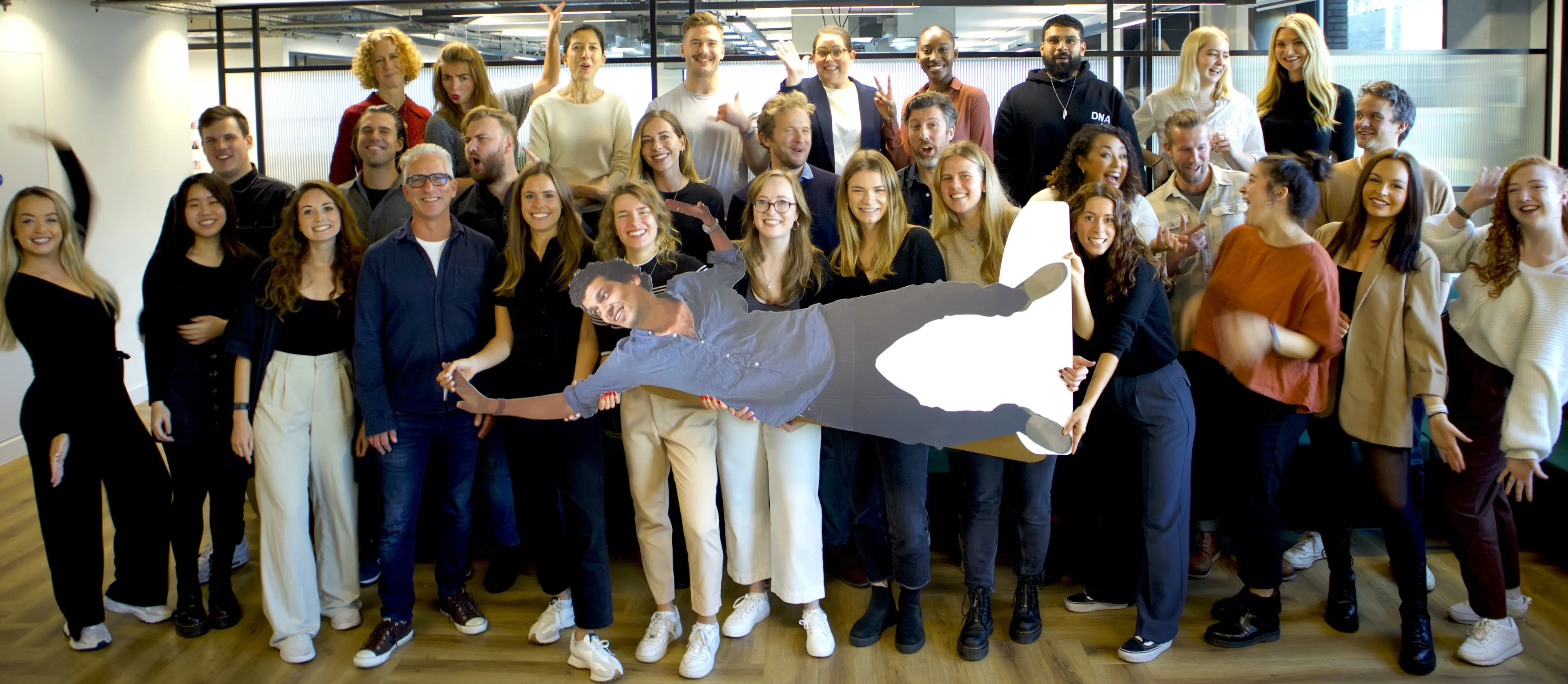 Team Photo Anant Cut Out