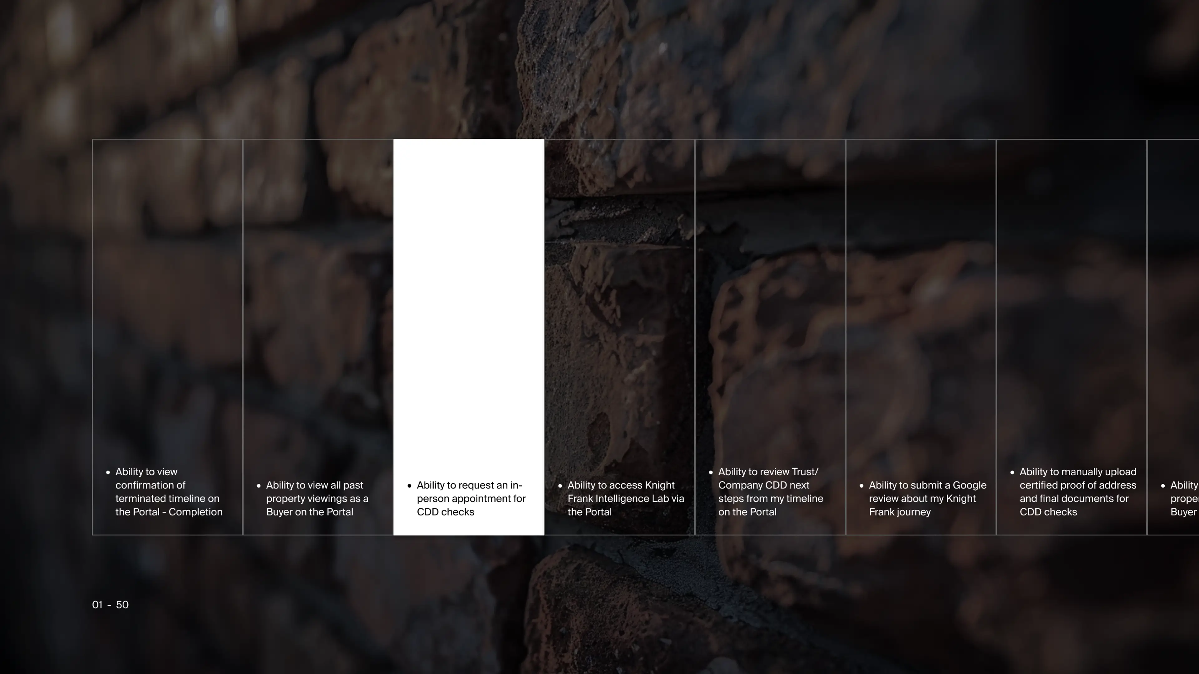 Knight Frank Brand World 2 Tiles