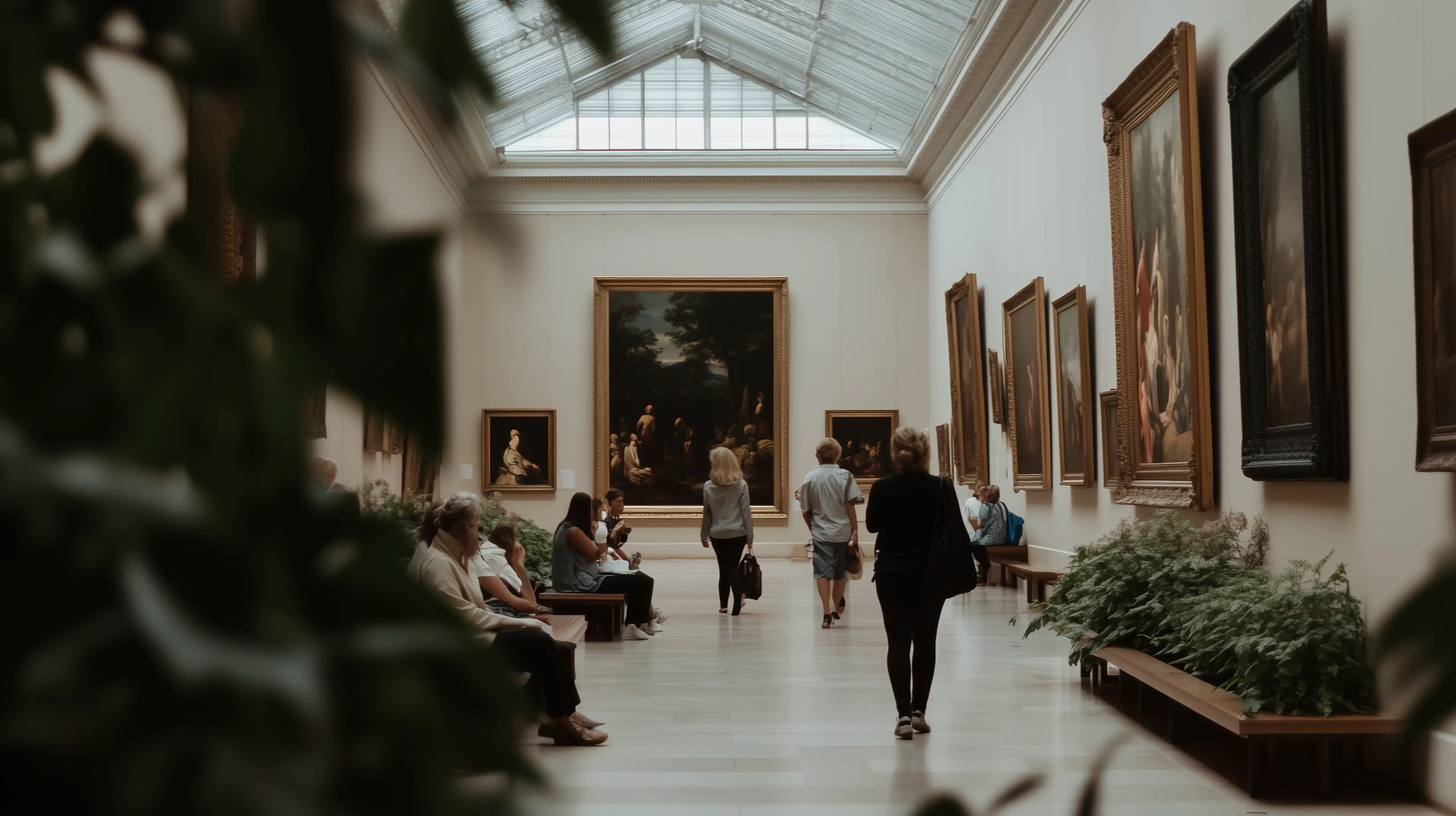 Mofjourney A Cinematic Shot Of A People Walking Around An Art G 794381Ac 7374 4Ad7 Be4d 4B2bb2c42c1e (1)